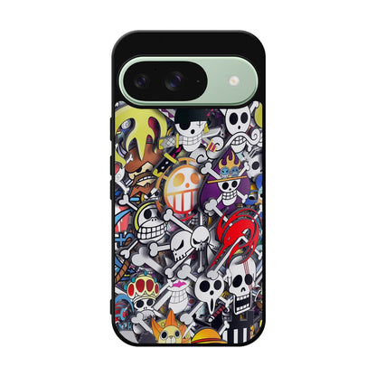 All Pirate Symbols One Piece Google Pixel 9 Case