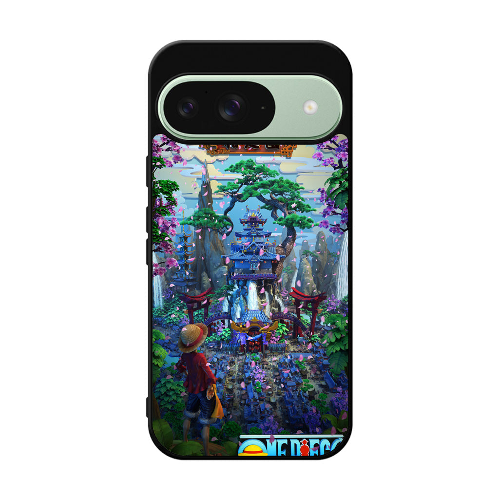 Flower Capital of Wano One Piece Google Pixel 9 Case