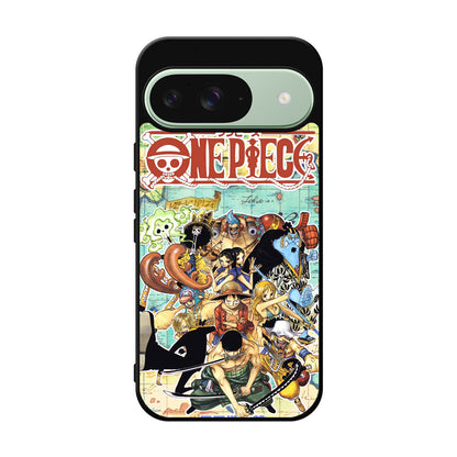 One Piece Comic Straw Hat Pirate Google Pixel 9 Case