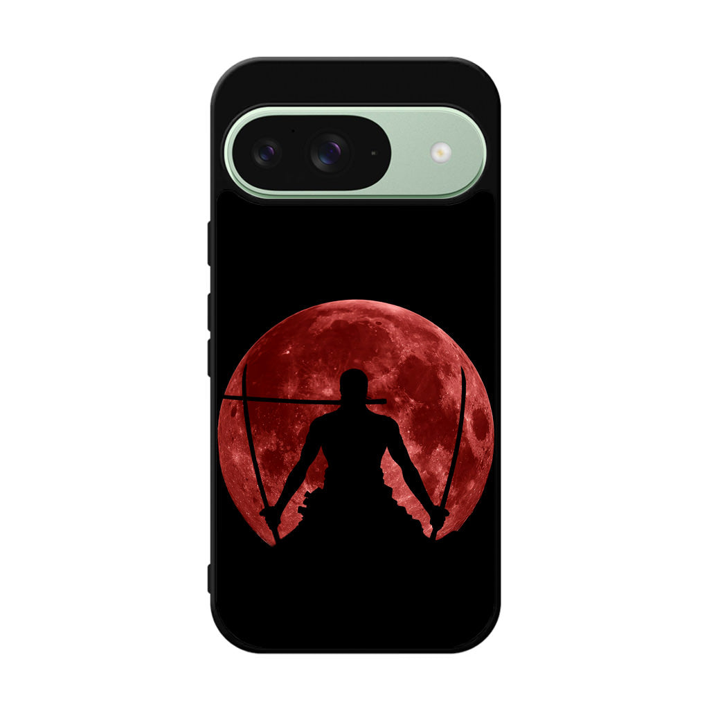 Silhouette Of Zoro In Santoryu Mode Google Pixel 9 Case