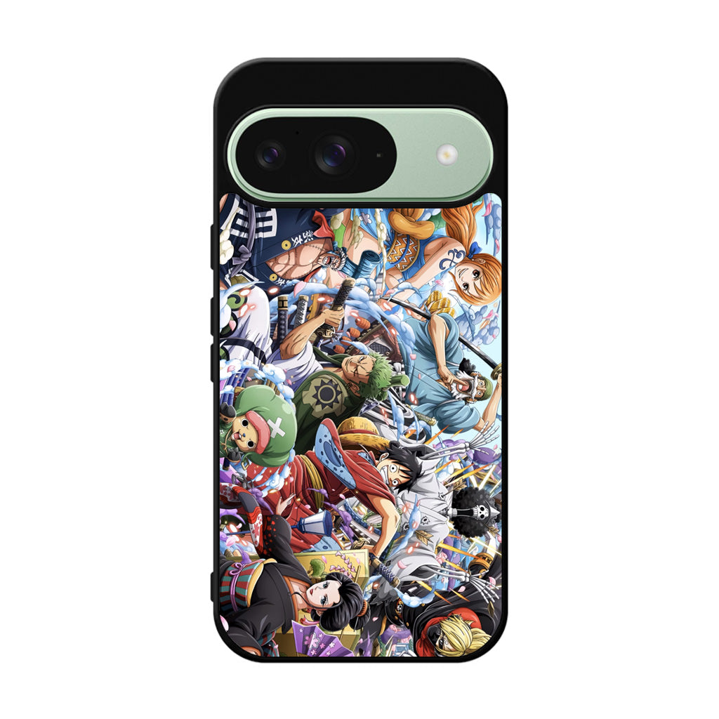 Straw Hat Pirates Arc Wano Google Pixel 9 Case