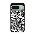 Abstract Black and White Background Google Pixel 9 Case