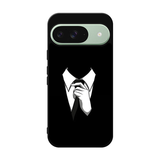 Anonymous Black White Tie Google Pixel 9 Case