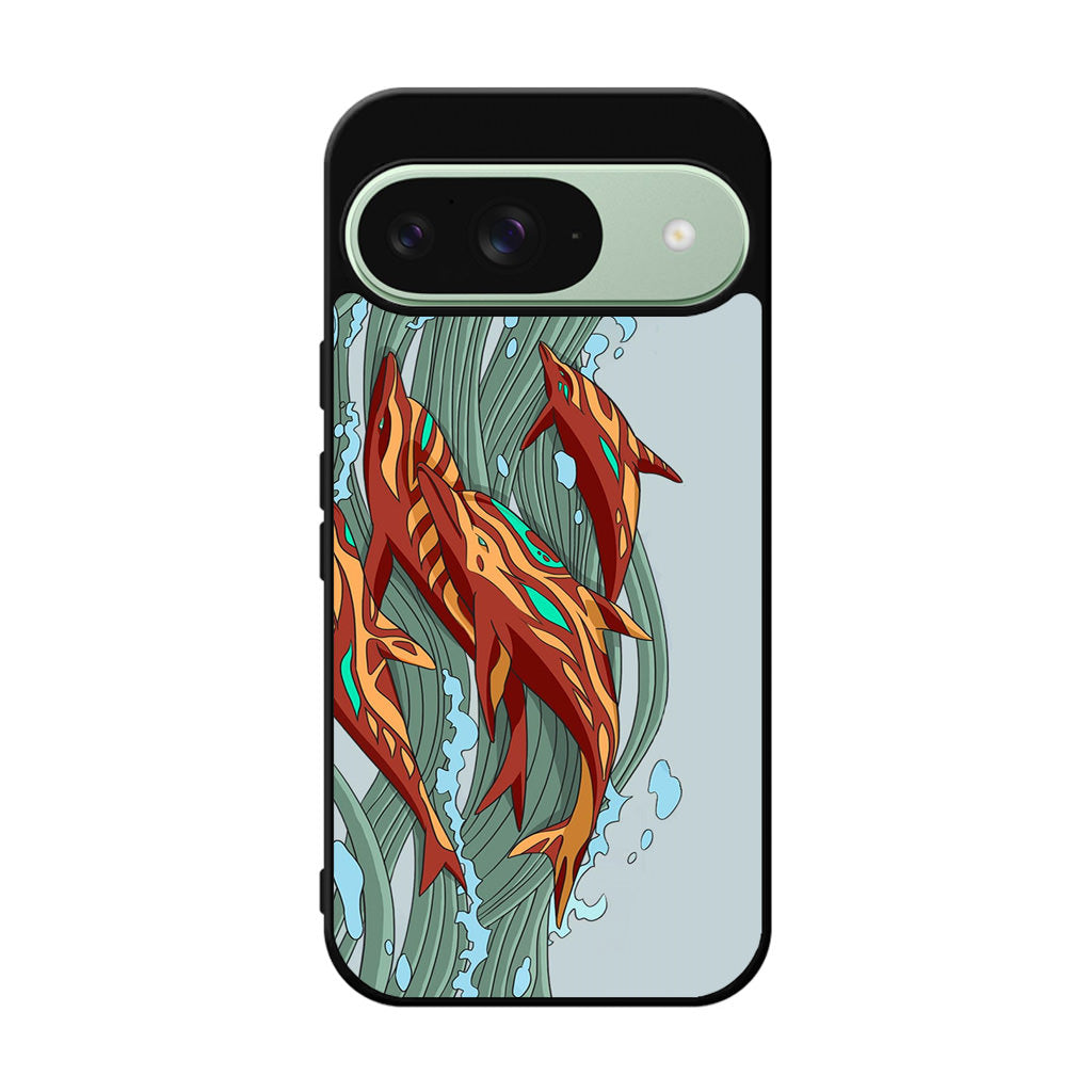 Aquamarine Revenge Google Pixel 9 Case