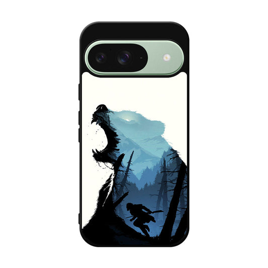 Bear Hunter Art Google Pixel 9 Case