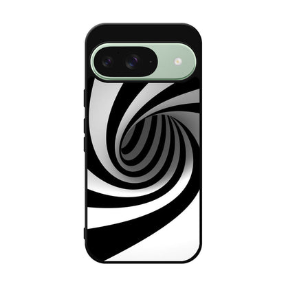 Black and White Twist Google Pixel 9 Case