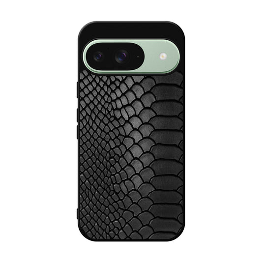 Black Snake Skin Texture Google Pixel 9 Case