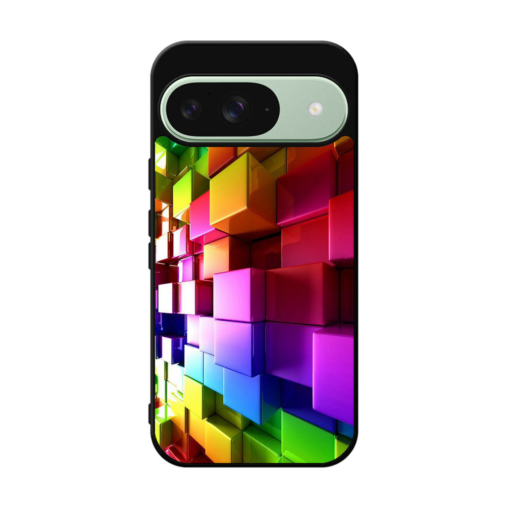 Colorful Cubes Google Pixel 9 Case