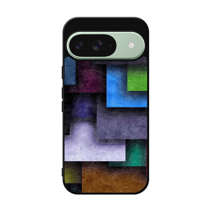 Colorful Rectangel Art Google Pixel 9 Case