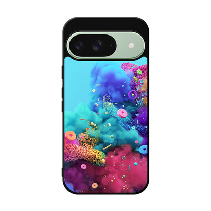 Colorful Smoke Boom Google Pixel 9 Case