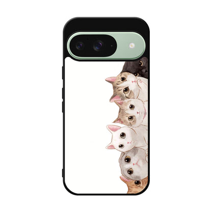 Cute Cats Vertical Google Pixel 9 Case