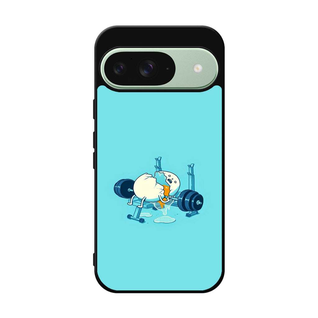 Egg Accident Workout Google Pixel 9 Case