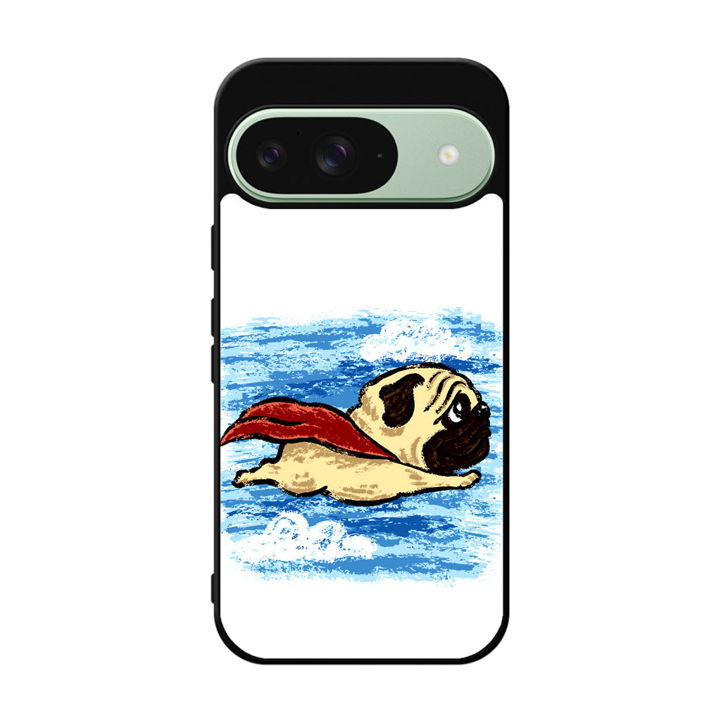 Flying Pug Google Pixel 9 Case