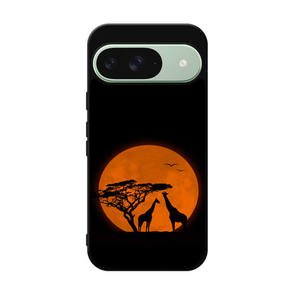 Giraffes Silhouette Google Pixel 9 Case