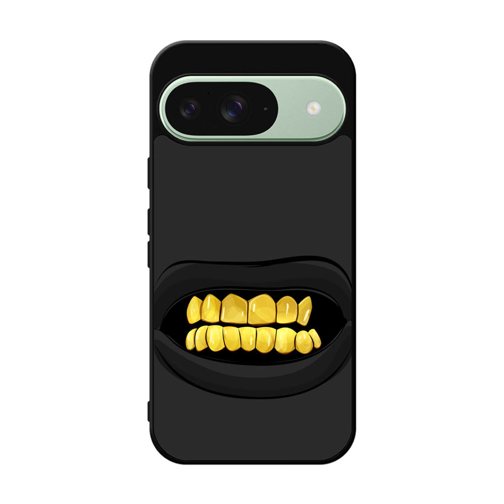 Gold Grillz Google Pixel 9 Case