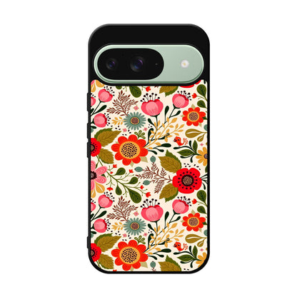 Hello Spring Pattern Google Pixel 9 Case