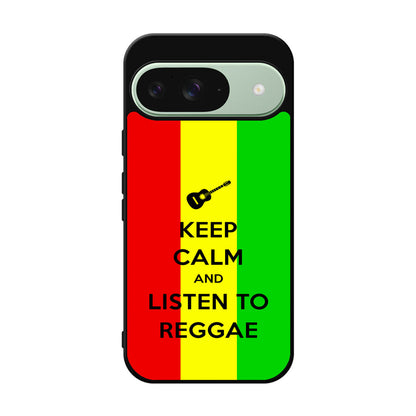 Keep Calm and Listen to Reggae Google Pixel 9 Case