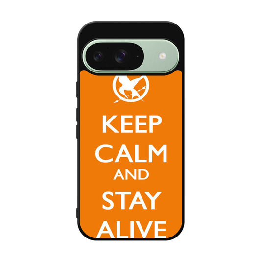 Keep Calm and Stay Alive Google Pixel 9 Case