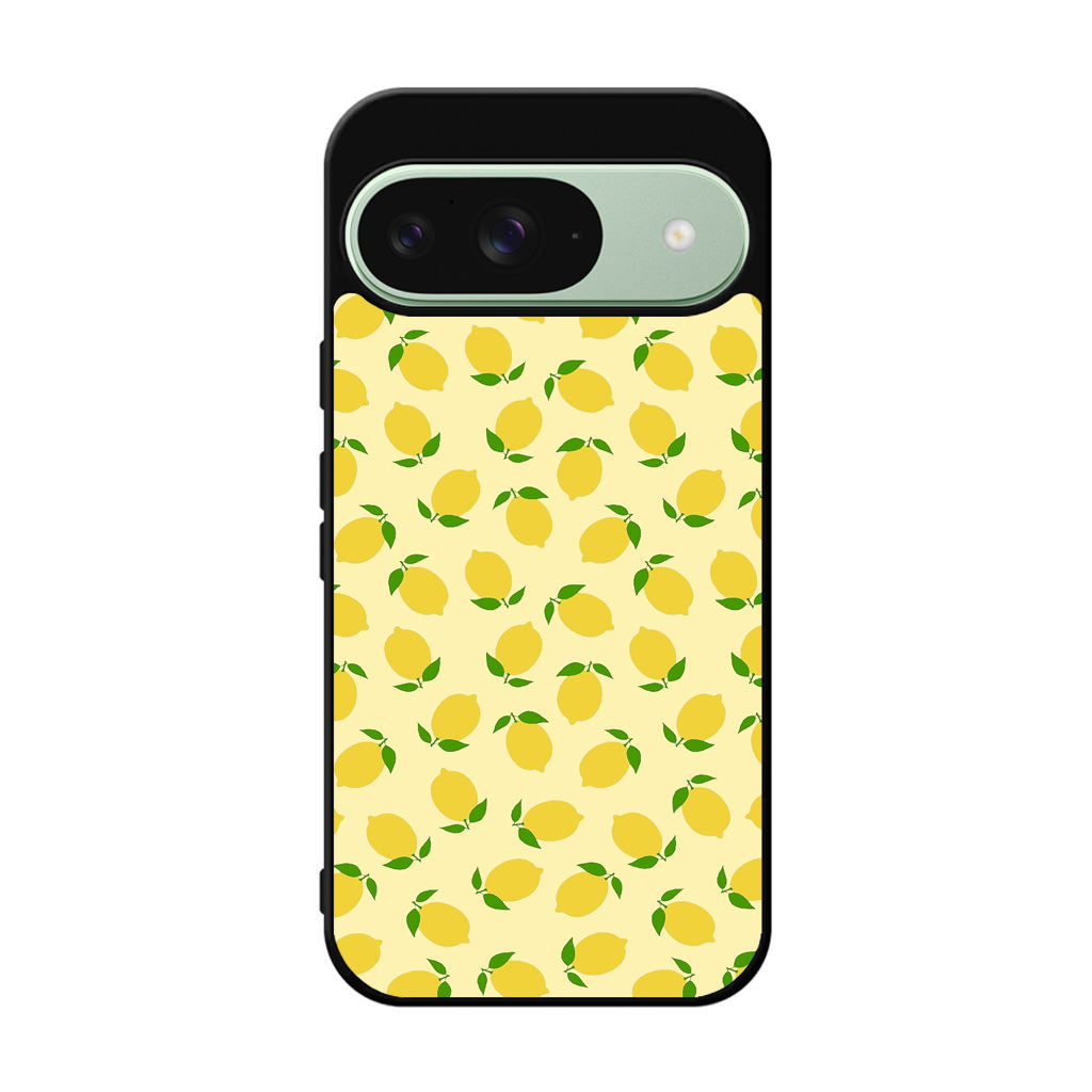 Lemons Fruit Pattern Google Pixel 9 Case