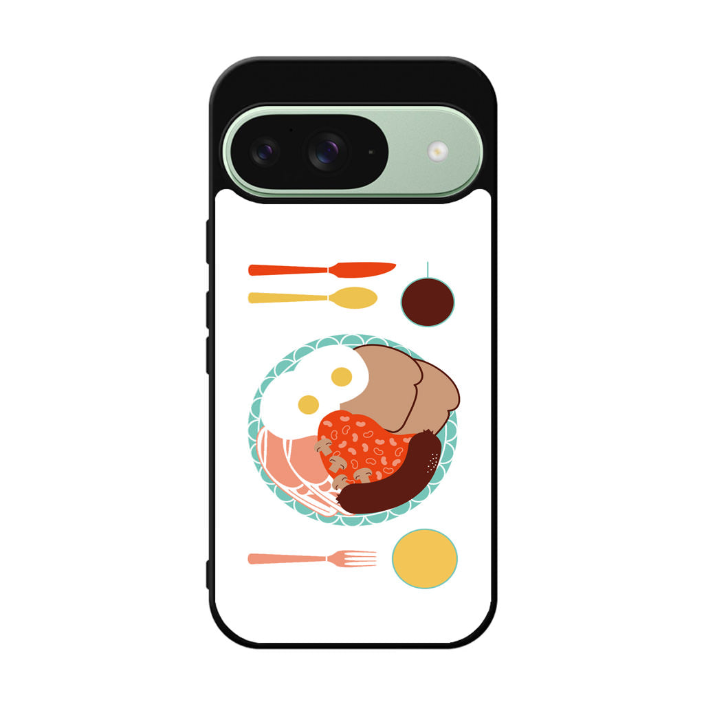 London Breakfast Google Pixel 9 Case