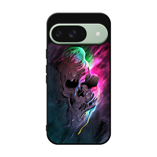 Melted Skull Google Pixel 9 Case