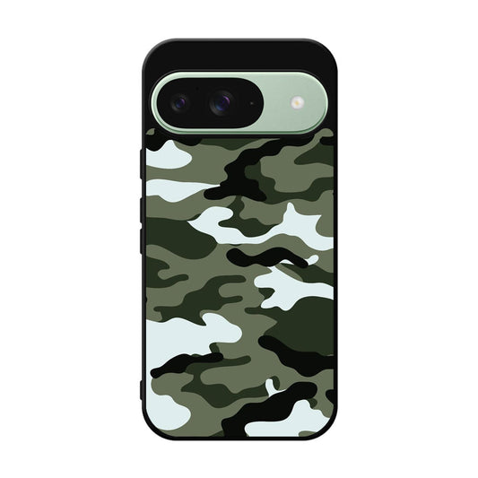 Military Green Camo Google Pixel 9 Case