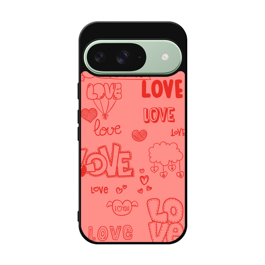 Pink Lover Google Pixel 9 Case