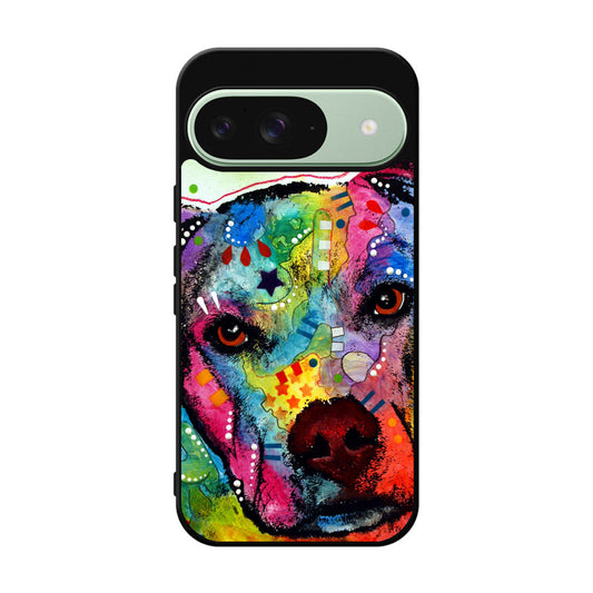 Pitbull Love Painting Google Pixel 9 Case