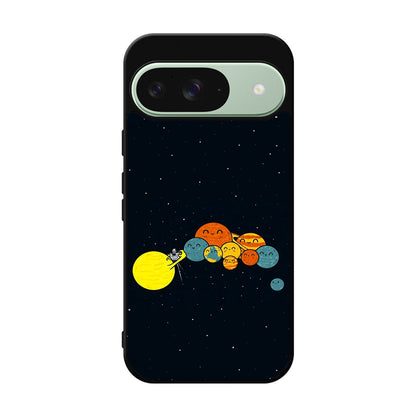 Planet Cute Illustration Google Pixel 9 Case