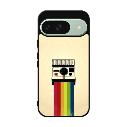 Polaroid Camera Colorful Rainbow Google Pixel 9 Case