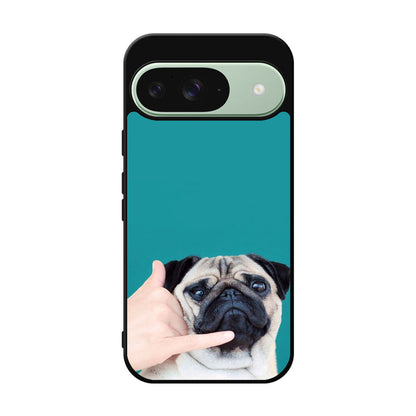 Pug is on the Phone Google Pixel 9 Case