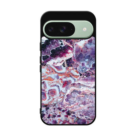 Purple Marble Google Pixel 9 Case