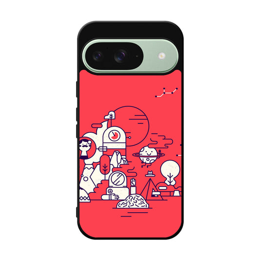 Red Planet Google Pixel 9 Case