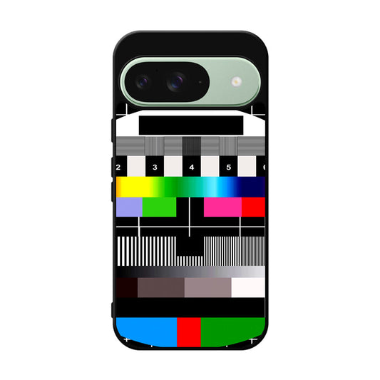 Scheme Pause TV Colorful Mesh Google Pixel 9 Case