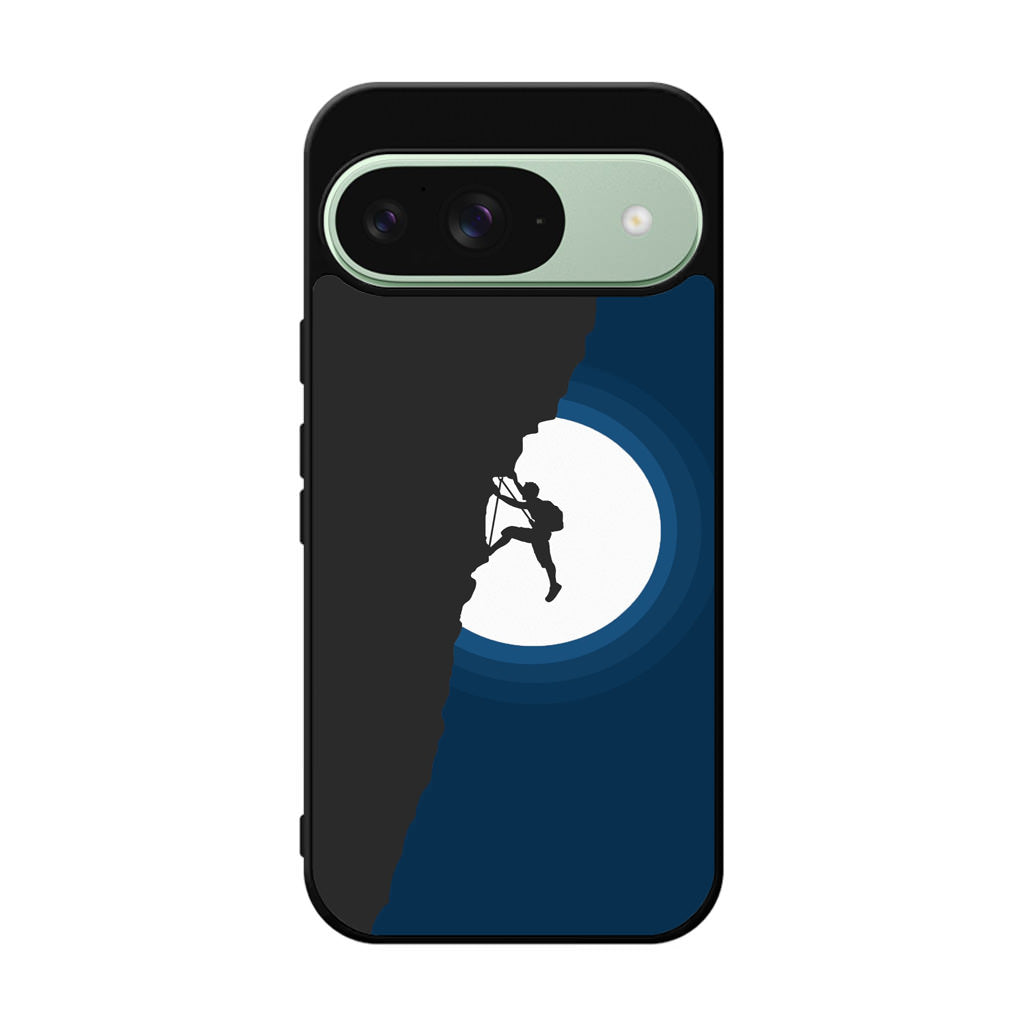 Silhouette of Climbers Google Pixel 9 Case