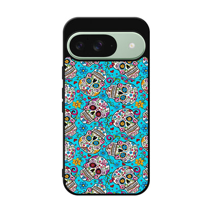 Skull Floral Sugar Google Pixel 9 Case