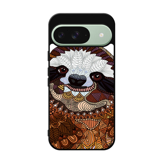 Sloth Ethnic Pattern Google Pixel 9 Case