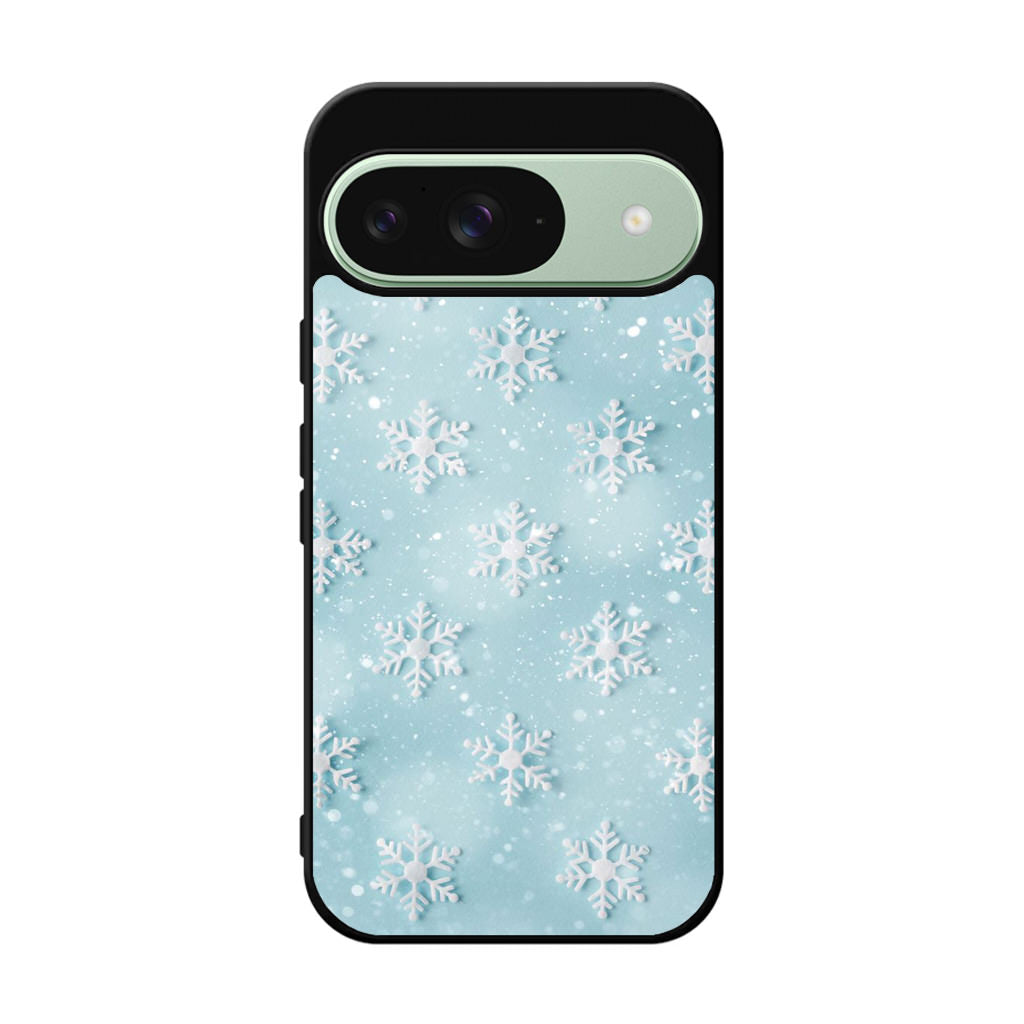 Snowflakes Pattern Google Pixel 9 Case