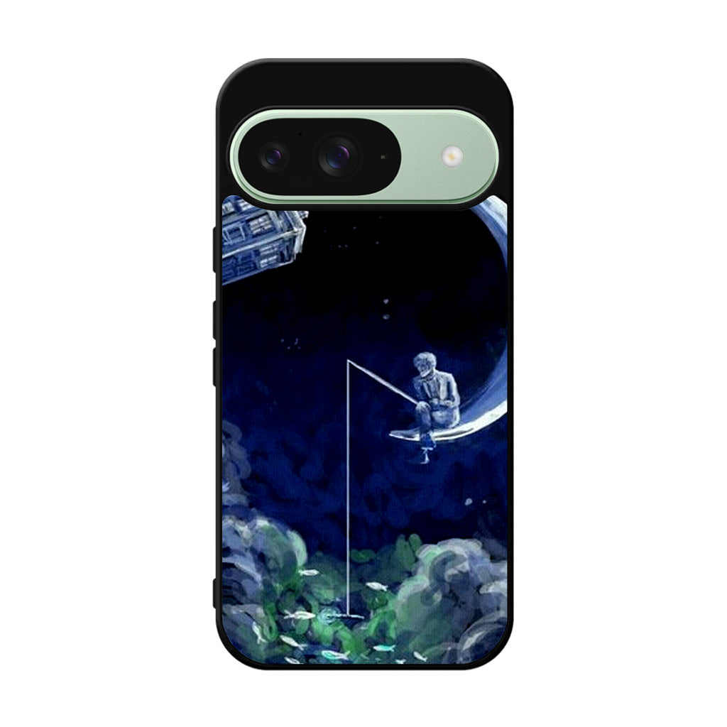 Tardis Walking To The Moon Google Pixel 9 Case