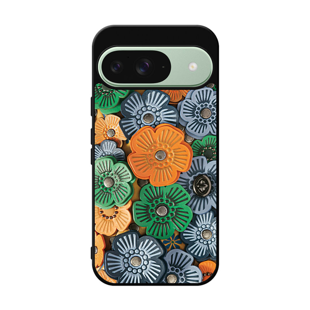 Tea Rose Applique Google Pixel 9 Case