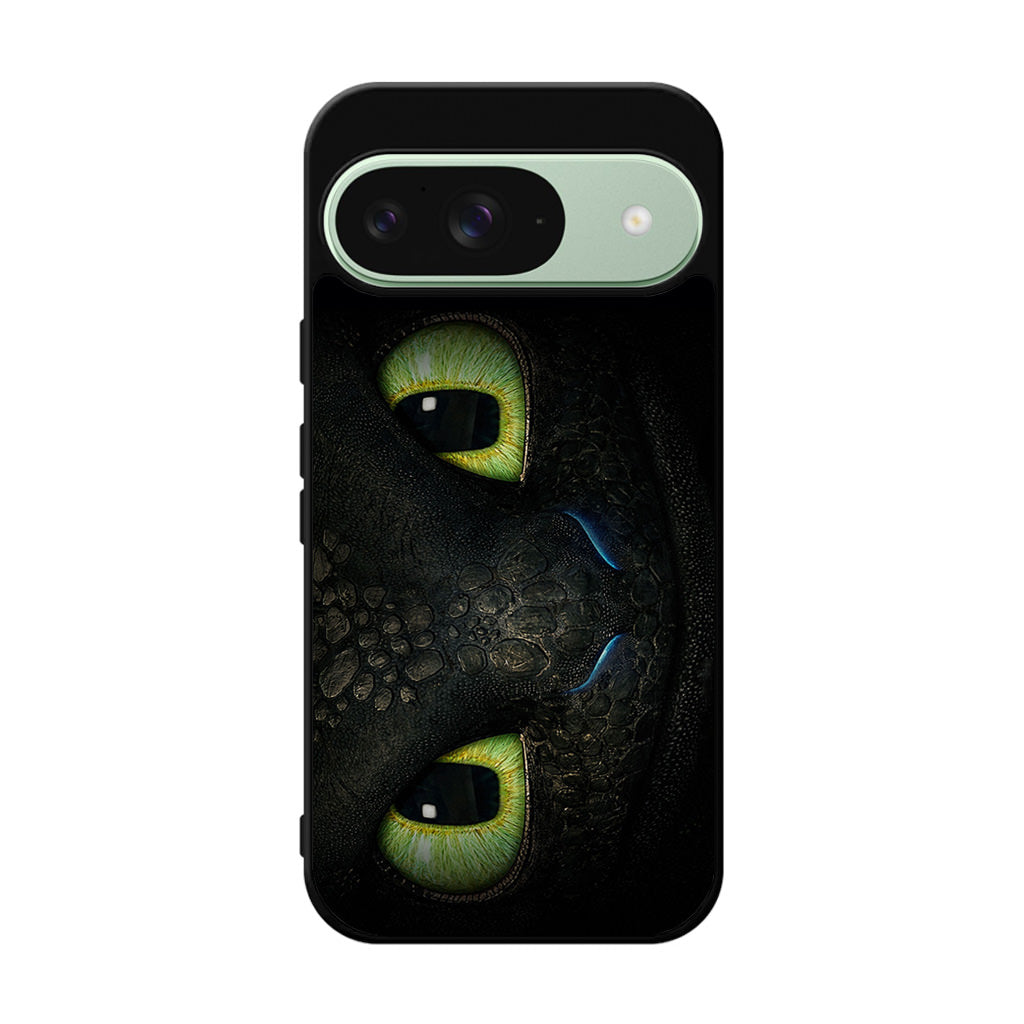 Toothless Dragon Eyes Close Up Google Pixel 9 Case