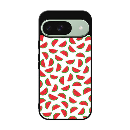 Watermelon Fruit Pattern White Google Pixel 9 Case