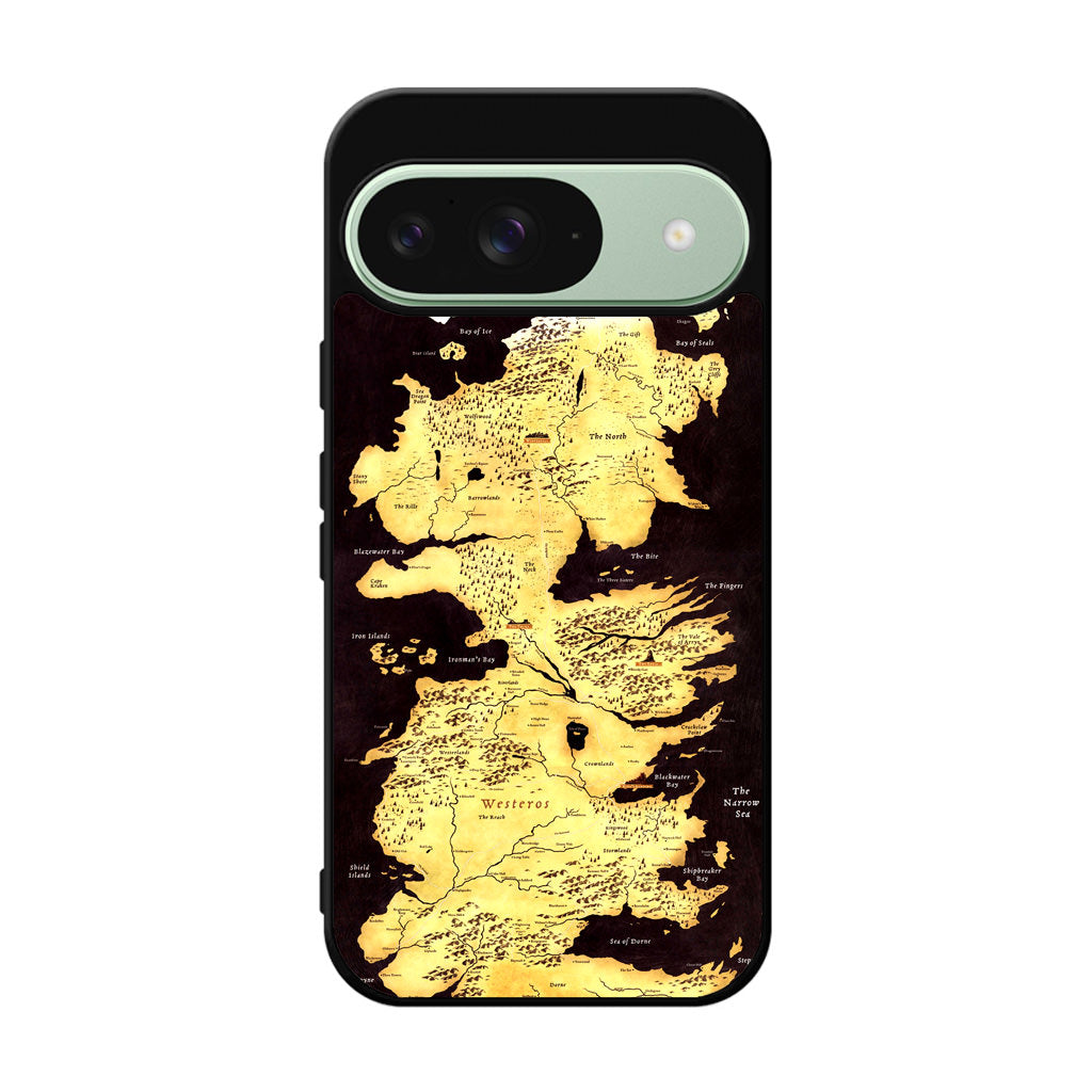 Westeros Map Google Pixel 9 Case