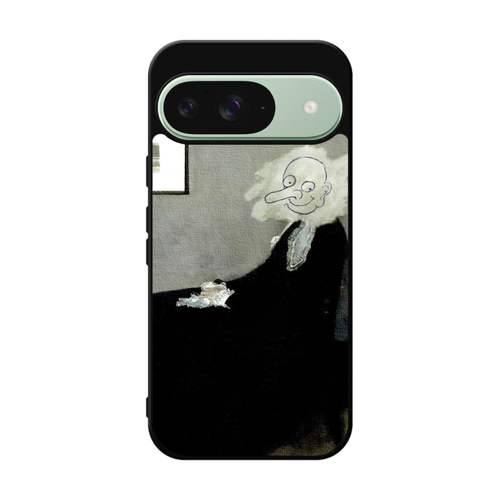 Whistler's Mother by Mr. Bean Google Pixel 9 Case