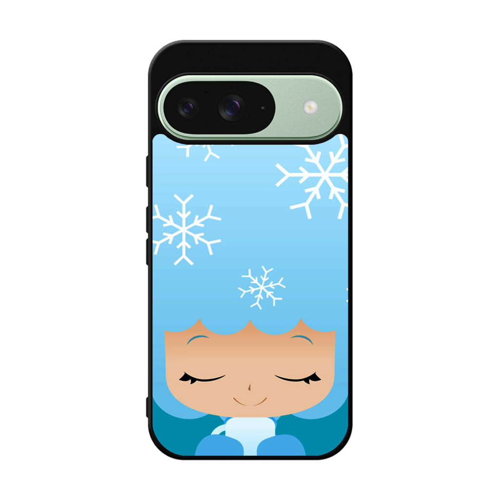 Winter Afro Girl Google Pixel 9 Case