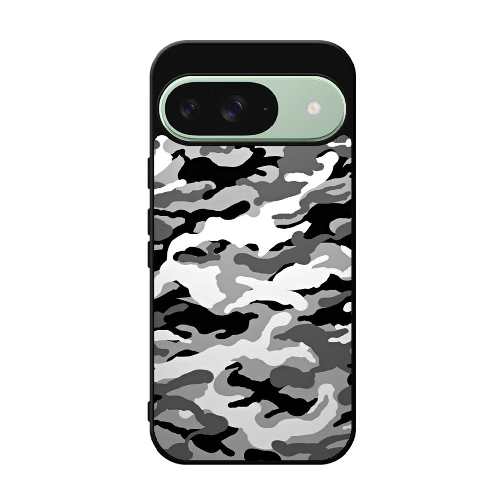 Winter Army Camo Google Pixel 9 Case