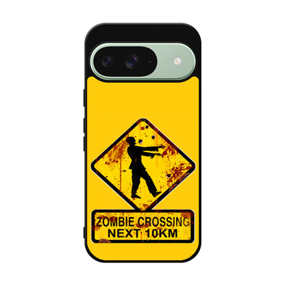 Zombie Crossing Sign Google Pixel 9 Case