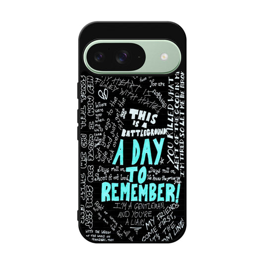 A Day To Remember Quote Google Pixel 9 Case