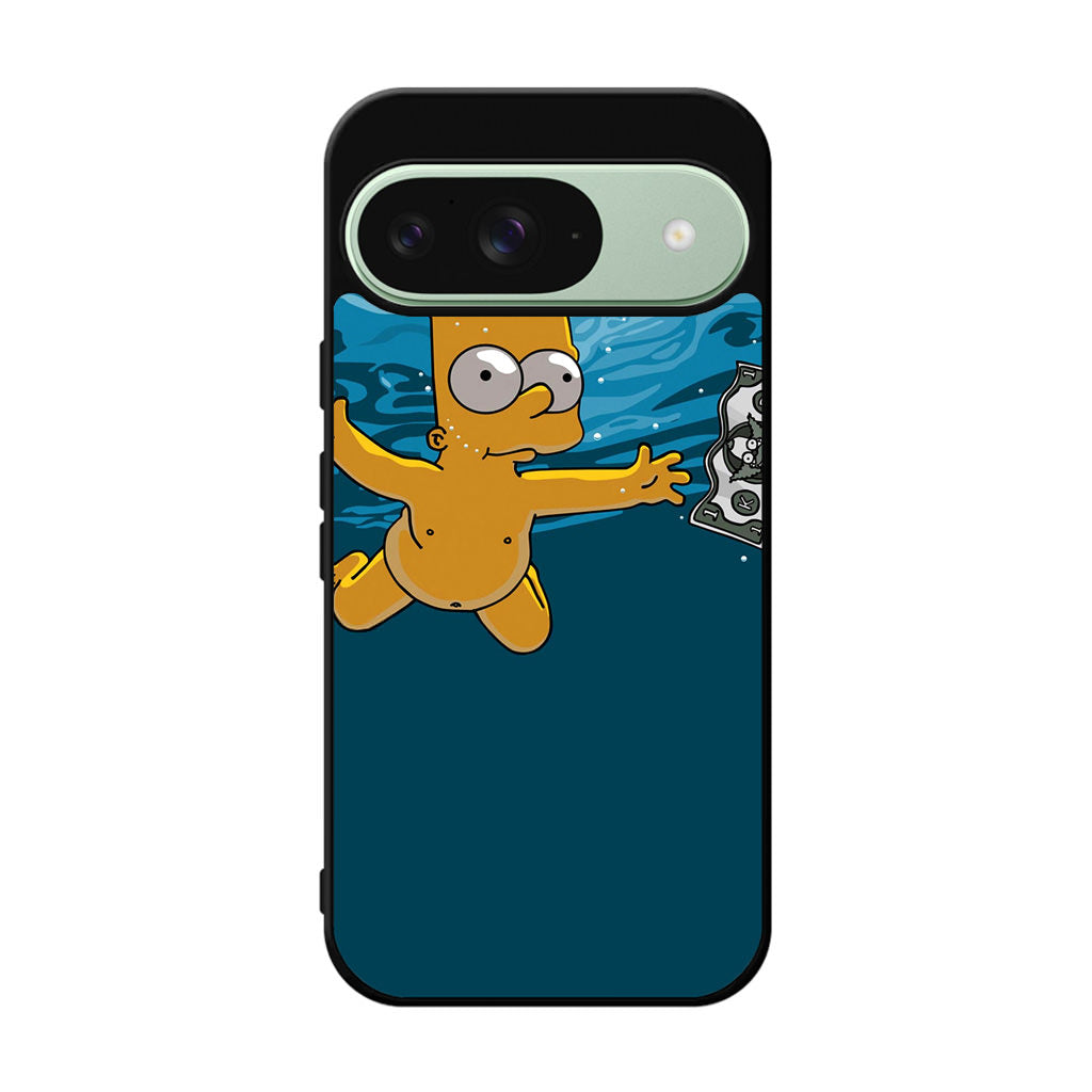 Bart Swimming For Money Google Pixel 9 Case