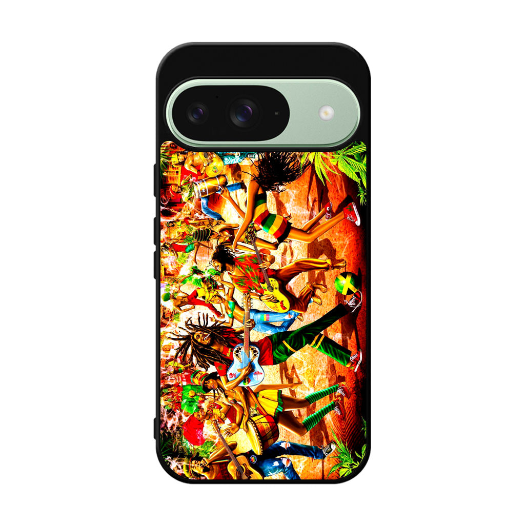 Bob Marley Reggae Google Pixel 9 Case